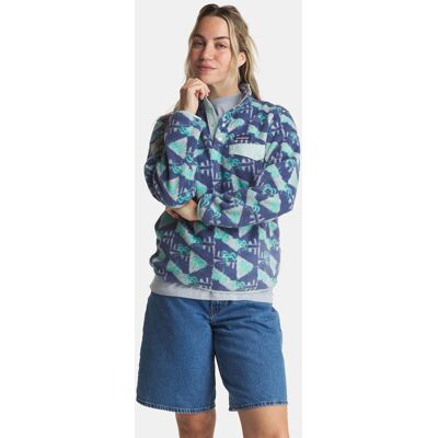 Patagonia Lightweight Synchilla Snap-T Pullover Fleecetrui Dames Blauw S Patagonia Lightweight Synchilla Snap-T Pullover Fleecetrui Dames Blauw S