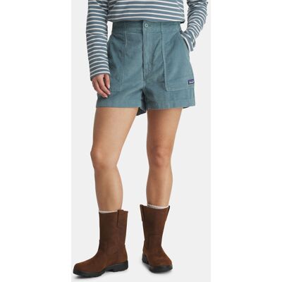 Patagonia Retro Cord Korte Broek Dames Blauw XL Patagonia Retro Cord Korte Broek Dames Blauw XL