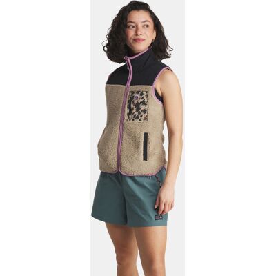 Protest PRTFriz Bodywarmer Dames Bruin XS Protest PRTFriz Bodywarmer Dames Bruin XS