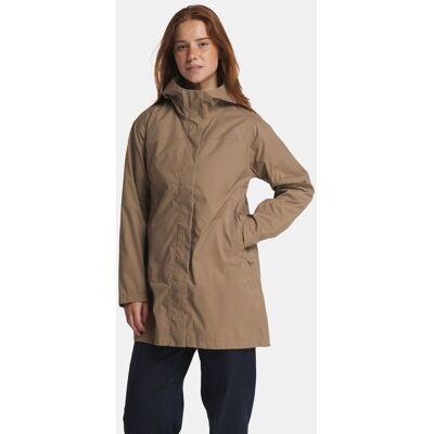 The North Face Voyage Rain 3L Hooded Parka Dames Bruin XL The North Face Voyage Rain 3L Hooded Parka Dames Bruin XL