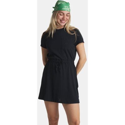 Roxy Sunny Expedition Solid Jurk Dames Zwart L Roxy Sunny Expedition Solid Jurk Dames Zwart L