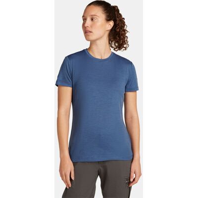 Icebreaker Dames Merino 150 Tech Lite III T-shirt - Blauw Icebreaker Dames Merino 150 Tech Lite III T-shirt - Blauw