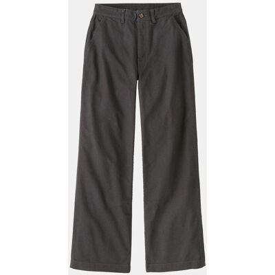 Patagonia Point Reyes Canvas Wide Leg Broek Dames Zwart US 16 Patagonia Point Reyes Canvas Wide Leg Broek Dames Zwart US 16