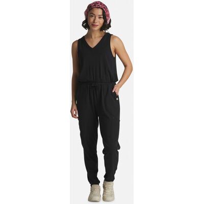 Passenger Aria Jumpsuit 2.0 Jurk Dames Zwart L Passenger Aria Jumpsuit 2.0 Jurk Dames Zwart L