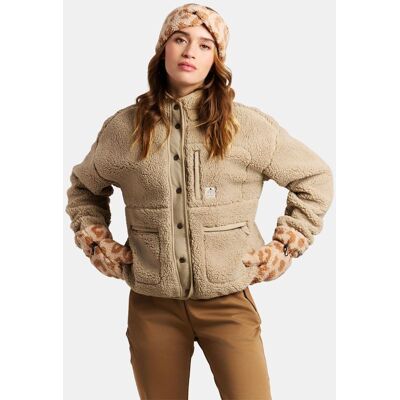 Protest PRTlux Outdoor Fleecevest Dames Bruin S Protest PRTlux Outdoor Fleecevest Dames Bruin S