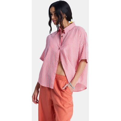 Roxy Beachy Nostalgia Blouse Dames Rood S Roxy Beachy Nostalgia Blouse Dames Rood S