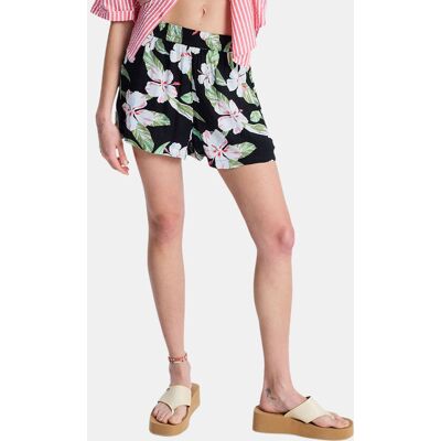 Roxy Lekeitio Bay Printed Korte Broek Dames Zwart M Roxy Lekeitio Bay Printed Korte Broek Dames Zwart M