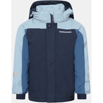 Didriksons Neptun Gevoerde Jas Junior Blauw 80 Didriksons Neptun Gevoerde Jas Junior Blauw 80