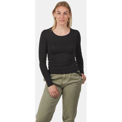 Bamboo Basics Luna Ondershirt Dames 2-pack Zwart M Bamboo Basics Luna Ondershirt Dames 2-pack Zwart M