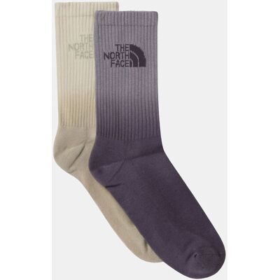 The North Face Everyday Crew Sock Dip Dye - 2 Paar Grijs L The North Face Everyday Crew Sock Dip Dye - 2 Paar Grijs L