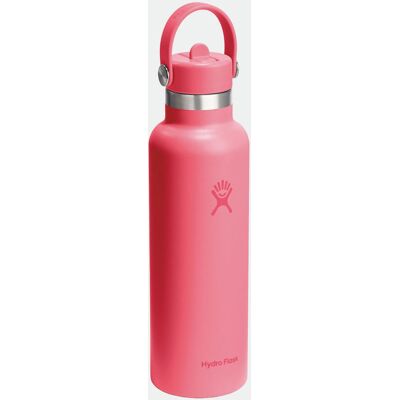 Hydro Flask 21 Oz Standard Flex Straw Cap Drinkfles Roze One size Hydro Flask 21 Oz Standard Flex Straw Cap Drinkfles Roze One size