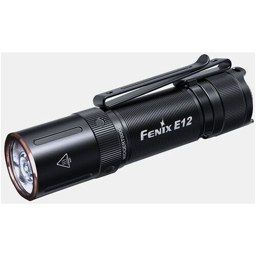 Fenix E12 V2.0 Zaklamp Zwart One size