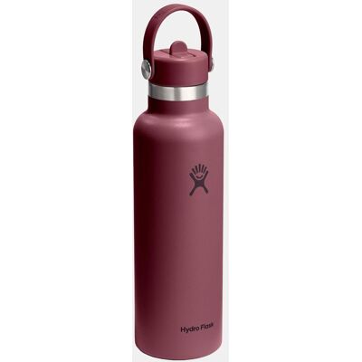 Hydro Flask 21 Oz Standard Flex Straw Cap Drinkfles Rood One size Hydro Flask 21 Oz Standard Flex Straw Cap Drinkfles Rood One size