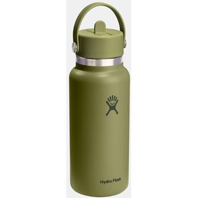 Hydro Flask 32 Oz Wide Flex Straw Cap Drinkfles Groen One size Hydro Flask 32 Oz Wide Flex Straw Cap Drinkfles Groen One size