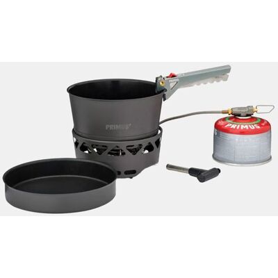 Primus Primetech Stove Set Ii 1X1.3 L W. Pan Gasbrander Assortiment One size Primus Primetech Stove Set Ii 1X1.3 L W. Pan Gasbrander Assortiment One size