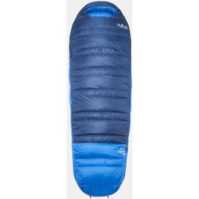 Rab Ascent -18C / 0F Slaapzak Blauw Left Regular Rab Ascent -18C / 0F Slaapzak Blauw Left Regular