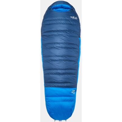 Rab Ascent -24C / -11F Slaapzak Blauw Left Regular Rab Ascent -24C / -11F Slaapzak Blauw Left Regular
