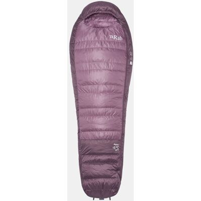 Rab Alpine -6C / 20F Slaapzak Dames Paars Left Regular Rab Alpine -6C / 20F Slaapzak Dames Paars Left Regular