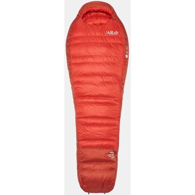 Rab Alpine -12C / 10F Left Long Slaapzak Rood Left Long Rab Alpine -12C / 10F Left Long Slaapzak Rood Left Long