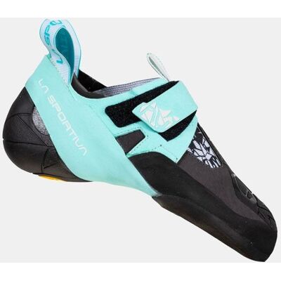La Sportiva Skwama Vegan Pastelblauw/Zwart - Klimschoenen La Sportiva Skwama Vegan Pastelblauw/Zwart - Klimschoenen