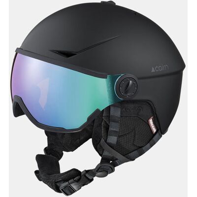 Cairn Rise Visor Pure Skihelm Zwart M Cairn Rise Visor Pure Skihelm Zwart M