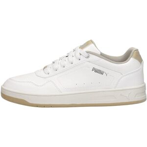 PUMA Court Classy Wit-Toasted Almond Sneakers - Schoen PUMA Court Classy Wit-Toasted Almond Sneakers - Schoen