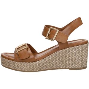 Marco Tozzi - Sandalen Hak Cognac 41 Marco Tozzi - Sandalen Hak Cognac 41