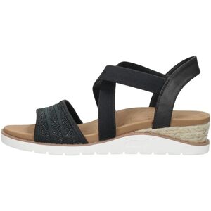 Bobs From Skechers - Bobs Arch Fit Beach Kiss Zwart 41 Bobs From Skechers - Bobs Arch Fit Beach Kiss Zwart 41