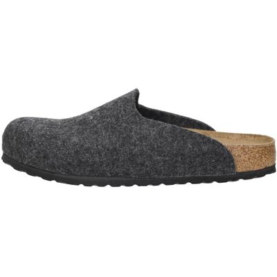 Birkenstock - Amsterdam Wool Donkergrijs 37 Birkenstock - Amsterdam Wool Donkergrijs 37