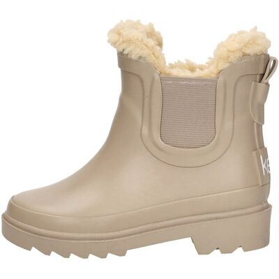 Keq - Chelsea Rainboots Fur Beige 27/28 Keq - Chelsea Rainboots Fur Beige 27/28