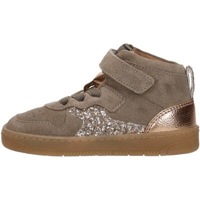 Keq - Meisjes Baby Schoentjes Taupe 24 Keq - Meisjes Baby Schoentjes Taupe 24