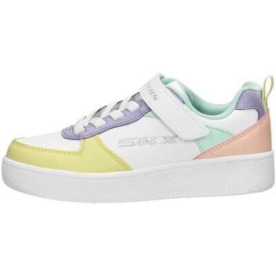 Skechers witte sportcourt kinderschoenen - Schoenen Skechers witte sportcourt kinderschoenen - Schoenen