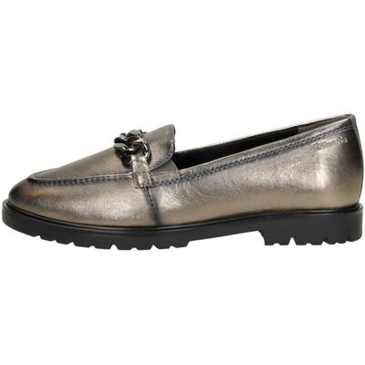 Tamaris - Mocassin Zilver Zilverkleur 37 Tamaris - Mocassin Zilver Zilverkleur 37