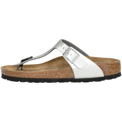 Birkenstock - Gizeh Zilver Zilverkleur 41 Birkenstock - Gizeh Zilver Zilverkleur 41