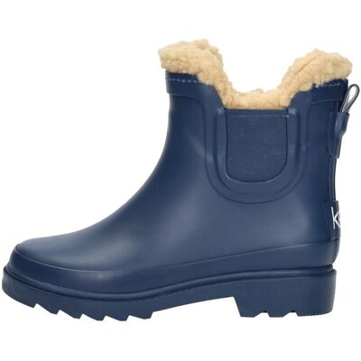 Keq - Chelsea Rainboots Fur Blauw 31/32 Keq - Chelsea Rainboots Fur Blauw 31/32
