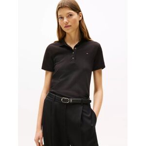 Tommy Hilfigervoor vrouwen. WW0WW42047 Polo 1985 zwart (S), Casual, Korte mouwen, Biologisch katoen, Duurzaam Tommy Hilfigervoor vrouwen. WW0WW42047 Polo 1985 zwart (S), Casual, Korte mouwen, Biologisch katoen, Duurzaam