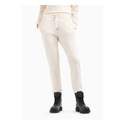Armani Exchange Witte katoenen casual sportbroek - Broek Armani Exchange Witte katoenen casual sportbroek - Broek