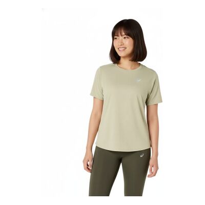 Asicsvoor vrouwen. 2012D170 Core Ss Khaki T-Shirt (L), Sportief, Groen, Synthetisch, Running, Meerdere sporten, Korte mouwen Asicsvoor vrouwen. 2012D170 Core Ss Khaki T-Shirt (L), Sportief, Groen, Synthetisch, Running, Meerdere sporten, Korte mouwen