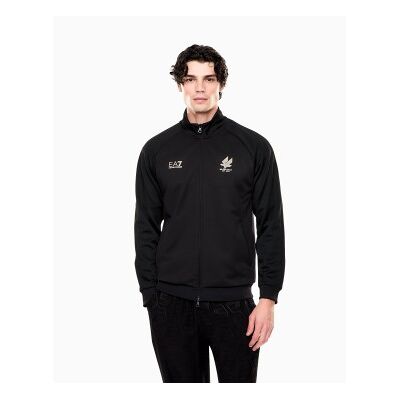 EA7voor mannen. 7M002297_AF21420 Sweater Voetbal zwart (L), Sportief, Sportkleding, Meerdere sporten, Polyester EA7voor mannen. 7M002297_AF21420 Sweater Voetbal zwart (L), Sportief, Sportkleding, Meerdere sporten, Polyester