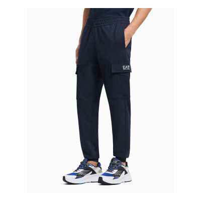 EA7 - Core Identity Cargo Joggers - Blauw - Male - Joggers EA7 - Core Identity Cargo Joggers - Blauw - Male - Joggers