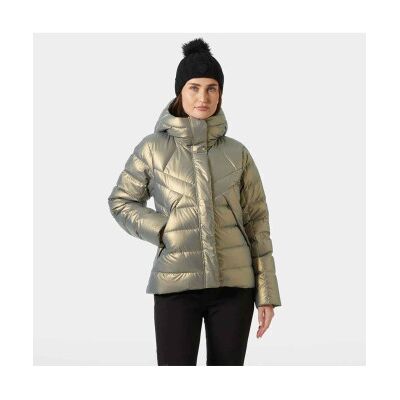 Helly Hansenvoor vrouwen. 54459 Winter Bliss Donzen Jas goud (M), Goudkleurig, Casual, Sportief, Meerdere sporten, Polyester, Sneeuw Helly Hansenvoor vrouwen. 54459 Winter Bliss Donzen Jas goud (M), Goudkleurig, Casual, Sportief, Meerdere sporten, Polyester, Sneeuw