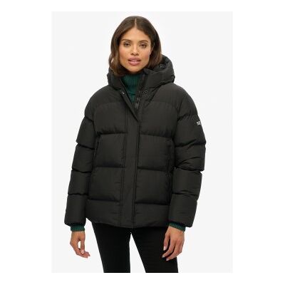 Superdryvoor vrouwen. W5012004A Capuchonjas 5 Baffle Sports zwart (XXL), Casual, Gerecycled polyester, Duurzaam Superdryvoor vrouwen. W5012004A Capuchonjas 5 Baffle Sports zwart (XXL), Casual, Gerecycled polyester, Duurzaam