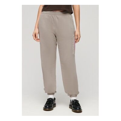Superdryvoor vrouwen. W7011020A Sportswear boyfriend fit jogger broek bruin (XL), Casual, Katoen Superdryvoor vrouwen. W7011020A Sportswear boyfriend fit jogger broek bruin (XL), Casual, Katoen