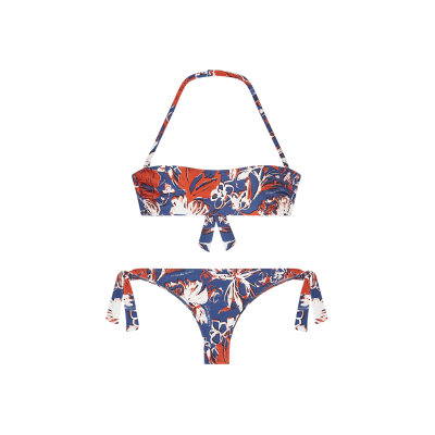 Giorgio Armani Emporio Armanivoor vrouwen. EW000798_AF20242 Bikini Logomania blauw (XS), Strandkleding, Polyamide Giorgio Armani Emporio Armanivoor vrouwen. EW000798_AF20242 Bikini Logomania blauw (XS), Strandkleding, Polyamide