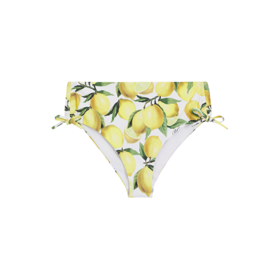 HUGOvoor vrouwen. 50561305 Bedrukt bikinibroekje met geel gestapeld logo (M), Strandkleding, Polyamide HUGOvoor vrouwen. 50561305 Bedrukt bikinibroekje met geel gestapeld logo (M), Strandkleding, Polyamide