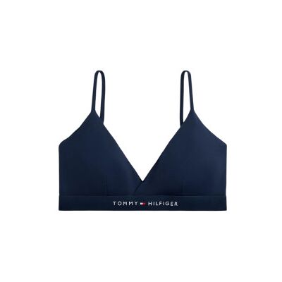 Tommy Hilfigervoor vrouwen. UW0UW06361 Bralette bikinitop Origineel marine (S), Strandkleding, Nylon, Marineblauw Tommy Hilfigervoor vrouwen. UW0UW06361 Bralette bikinitop Origineel marine (S), Strandkleding, Nylon, Marineblauw