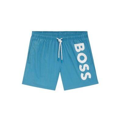 BOSSvoor mannen. 50514502 Turquoise sneldrogend badpak (XL), Strandkleding, Polyester BOSSvoor mannen. 50514502 Turquoise sneldrogend badpak (XL), Strandkleding, Polyester