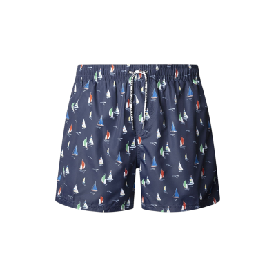 Pepe Jeansvoor mannen. PMB100027 Bootjes zwempak marine (L), Blauw, Geel, Strandkleding, Polyester Pepe Jeansvoor mannen. PMB100027 Bootjes zwempak marine (L), Blauw, Geel, Strandkleding, Polyester