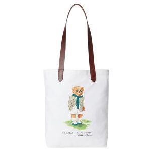 Polo Ralph Laurenvoor vrouwen. 405970414001 Witte draagtas (OSFA), Casual, Katoen Polo Ralph Laurenvoor vrouwen. 405970414001 Witte draagtas (OSFA), Casual, Katoen