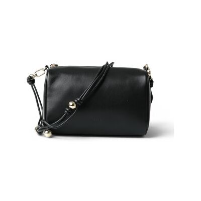 Furlavoor vrouwen. WE00922-BX2269 Talia Mini zwarte leren tas (OSFA), Casual, Klassiek, Leer Furlavoor vrouwen. WE00922-BX2269 Talia Mini zwarte leren tas (OSFA), Casual, Klassiek, Leer
